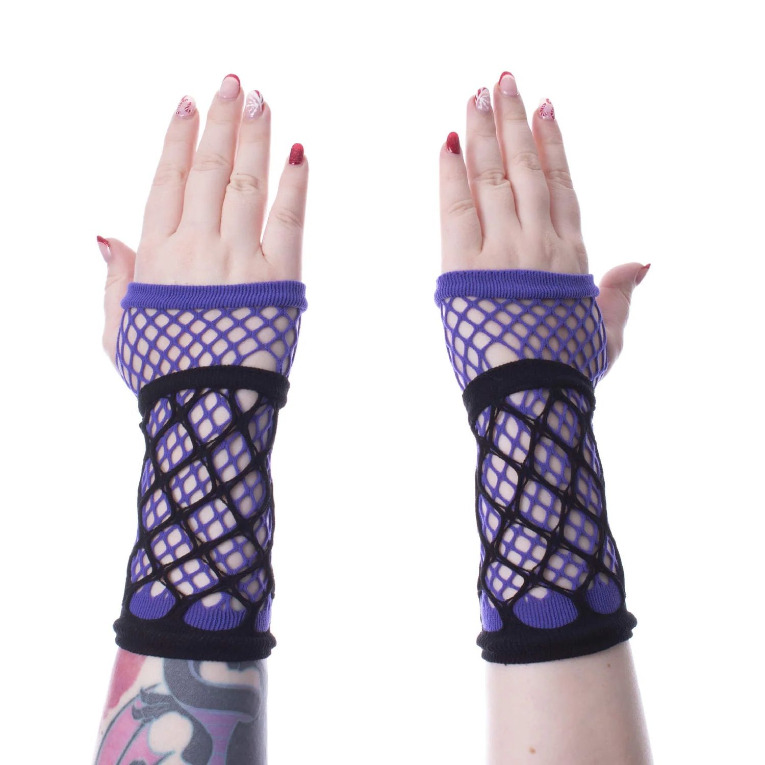 Ruby Gloves [BLACK/PURPLE]