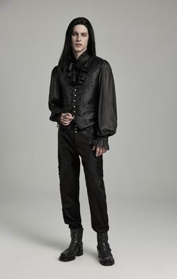 Waistcoat WY-1623 ­[BLACK] [PLUS]