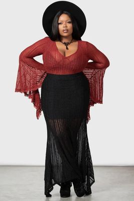 Juliet&#39;s Betrayal Skirt [BLACK] [PLUS]