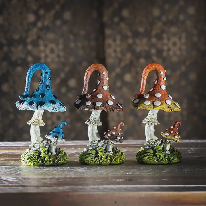 Set of 3 Magical Mushrooms.