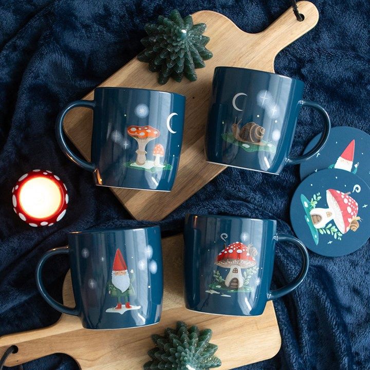 Gnome Sweet Gnome 4 Cups Set [WF_77824]