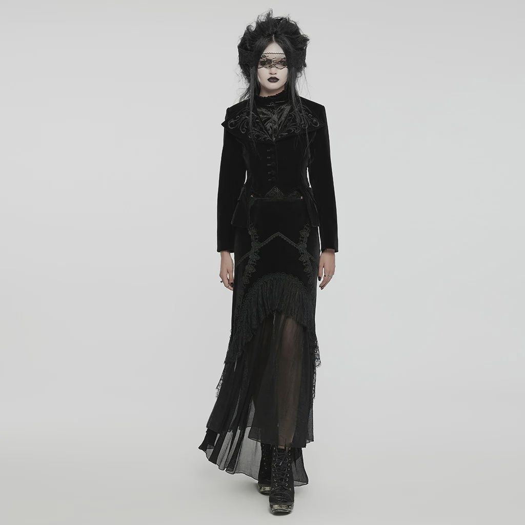 Coat WY-1665 [BLACK]