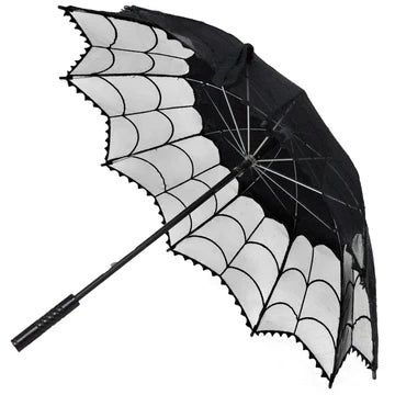 Umbrella Parasol Spiderweb Lace