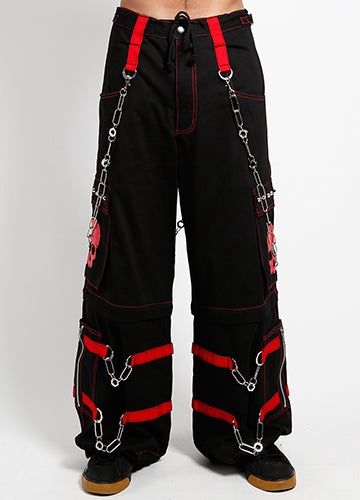 Skull &amp; Chains Pants [RED] [AF7049M]