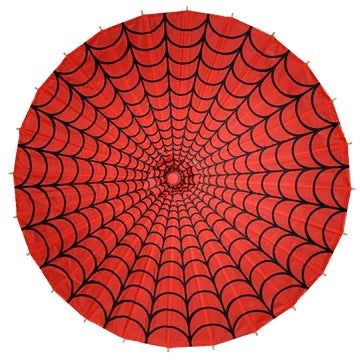 Spiderweb Umbrella [RED]