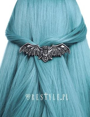 Pince à Cheveux Lace Bat ­[ARGENT]