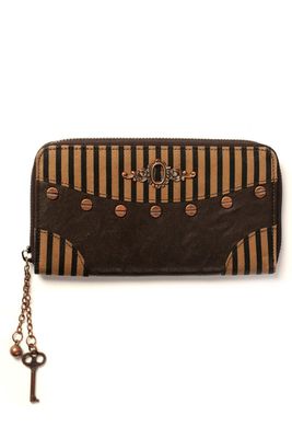 Brown Stripe Wallet [WBN1408]