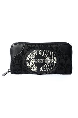 Vine Black Ribcage Lace Wallet [WBN1414]