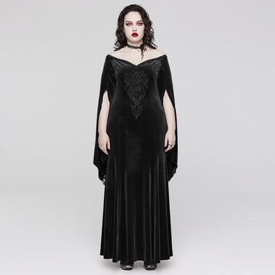 Dress DQ-641 [PLUS] [BLACK]