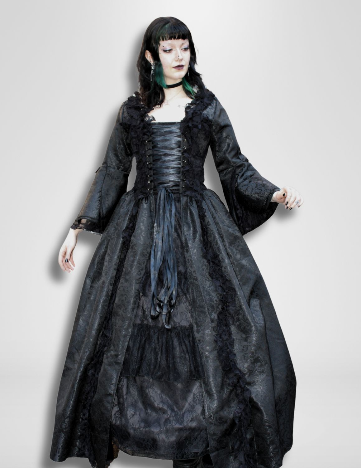 Renaissance Dress [BLACK]