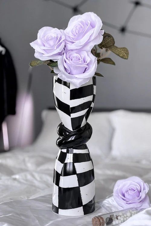 Twisted Porcelain Vase