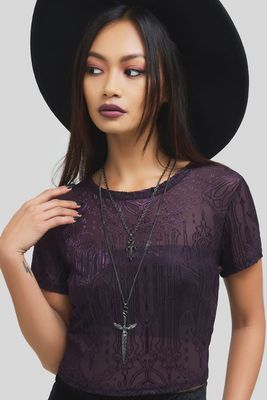 T-Shirt Chapel Of Hatred [MAUVE]