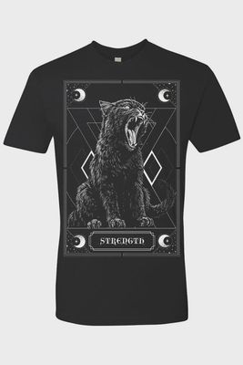 Strength Kitty Tarot Unisex T-Shirt