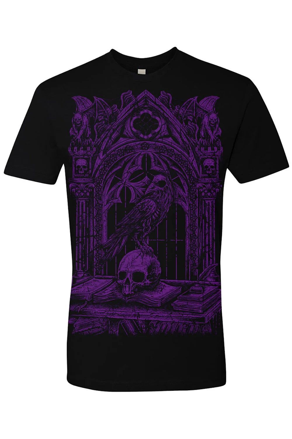Quoth The Raven T-Shirt [PURPLE]