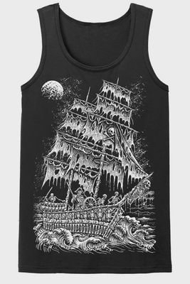 Camisole Skeleton Crew Pirate Ship Homme