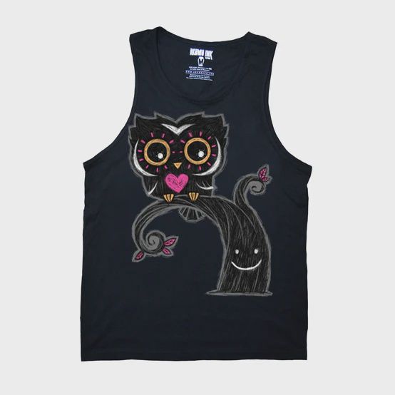 The Night Owl Men Tank Top