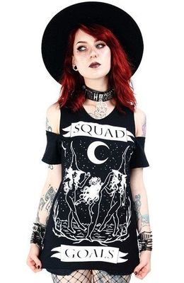 Squad Goals Top [Off-The-Shoulder]