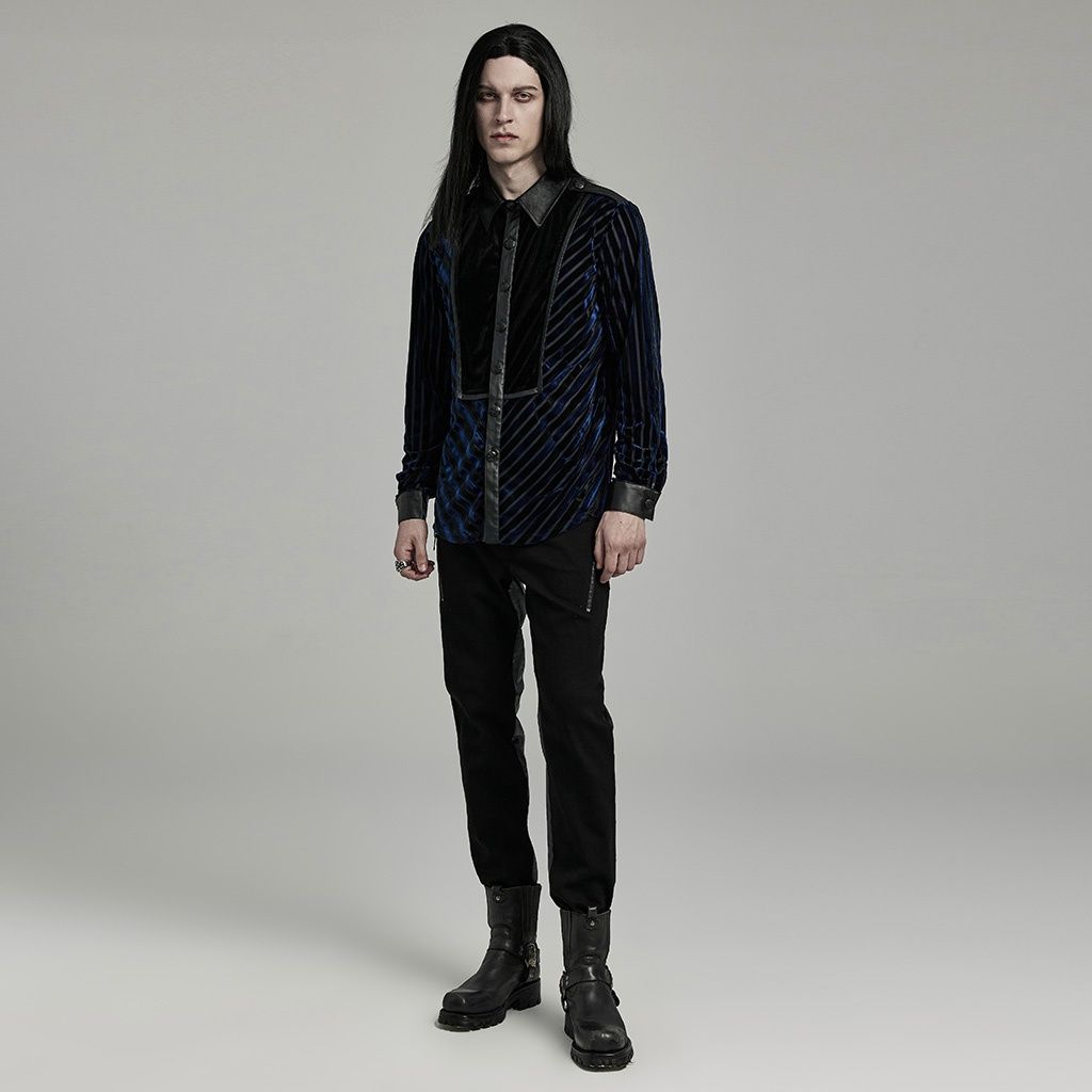 Chemise WY-1593 [BLEU]