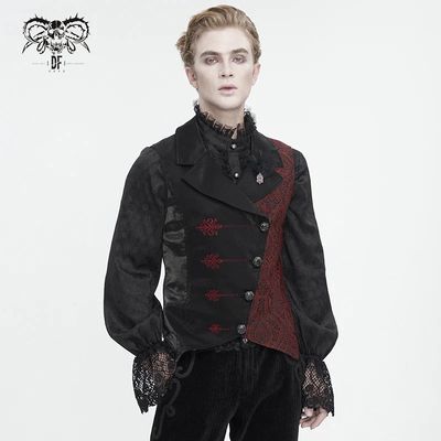 Waistcoat WT07801 [RED/BLACK]
