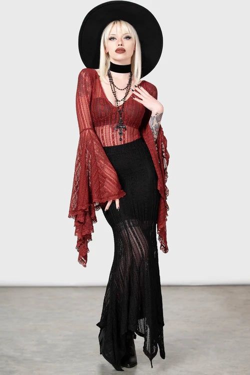 Juliet&#39;s Betrayal Skirt [BLACK]