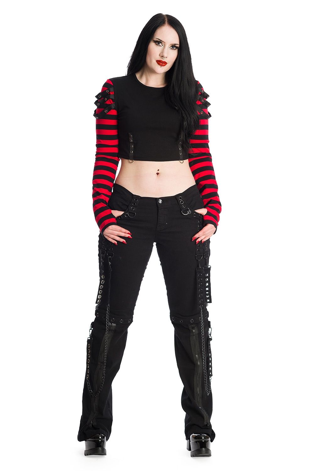 Hellbound Noir Pants [TBN404]
