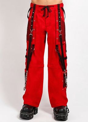 Symbol Pants [AF7015M] [RED/BLACK]