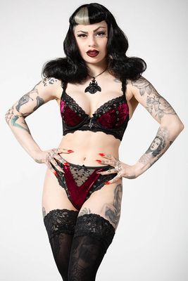 Sacred Spirits Bra [Burgundese]