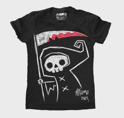 T-Shirt Grim Reaper Femme