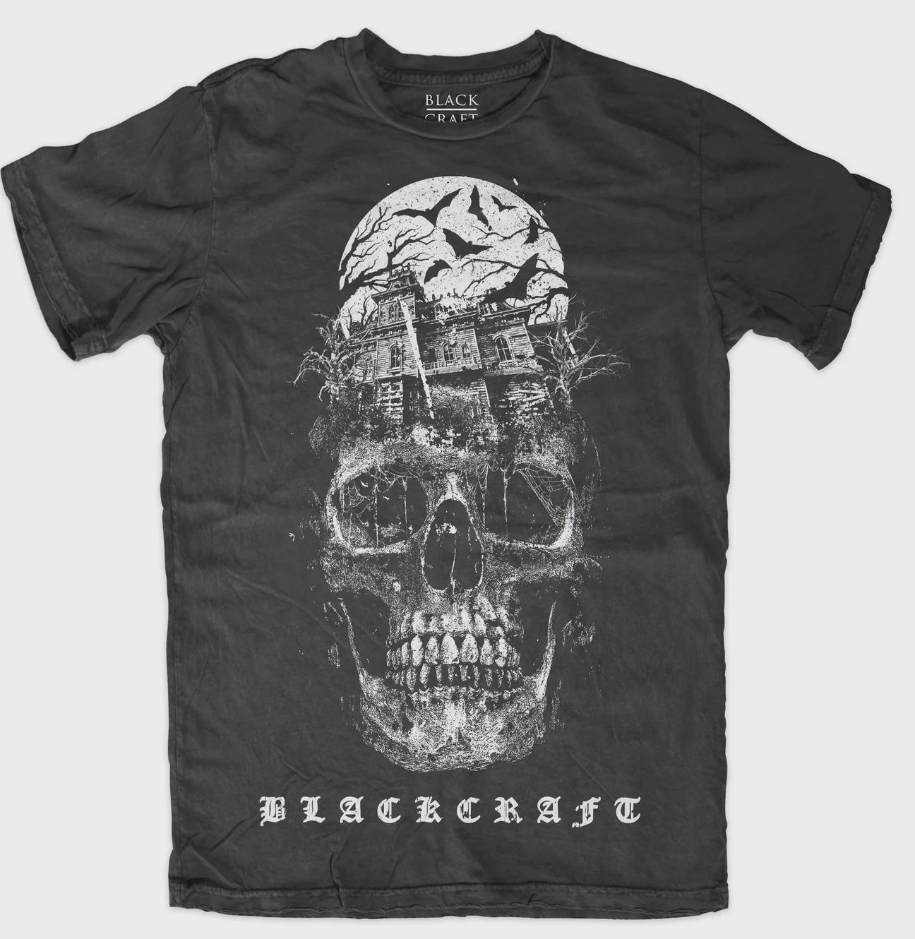 Haunted House Skull T-Shirt