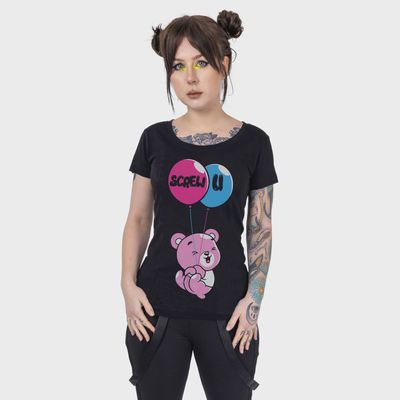 Screw U Bear Women T-Shirt