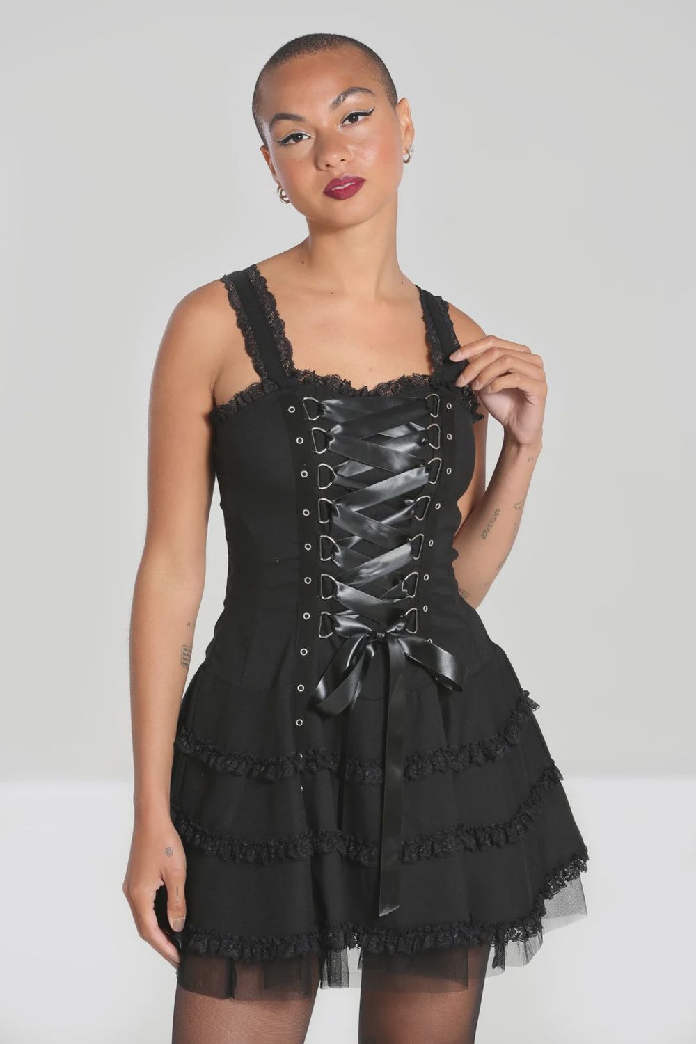 Harley Dress [PLAIN BLACK]