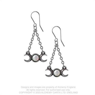 Wiccan Moon Earrings [E474]