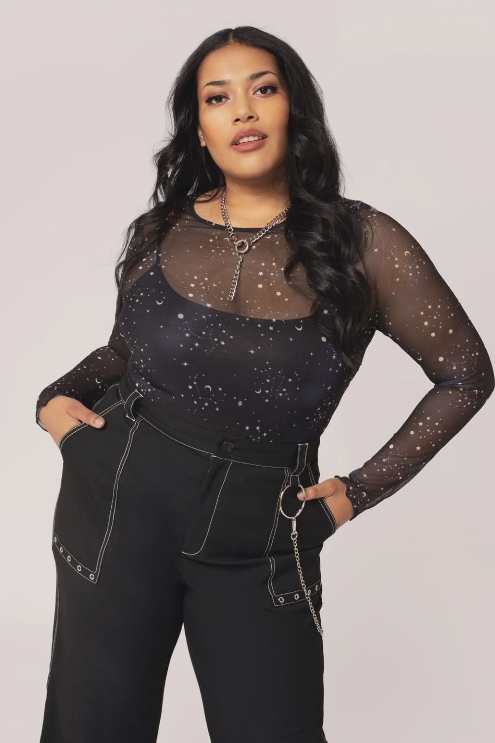 Mesh Zodiac Top