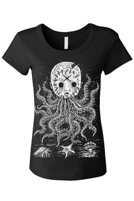 Sea Creepture Babydoll Octopus T-Shirt