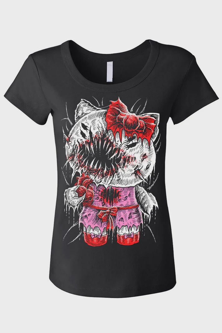 T-Shirt Hell Kitty Femme