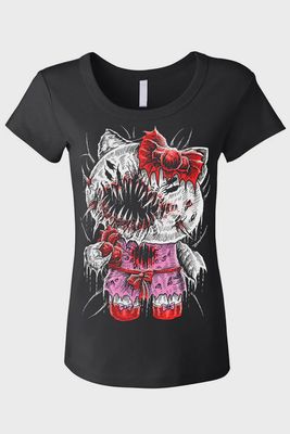 T-Shirt Hell Kitty Femme
