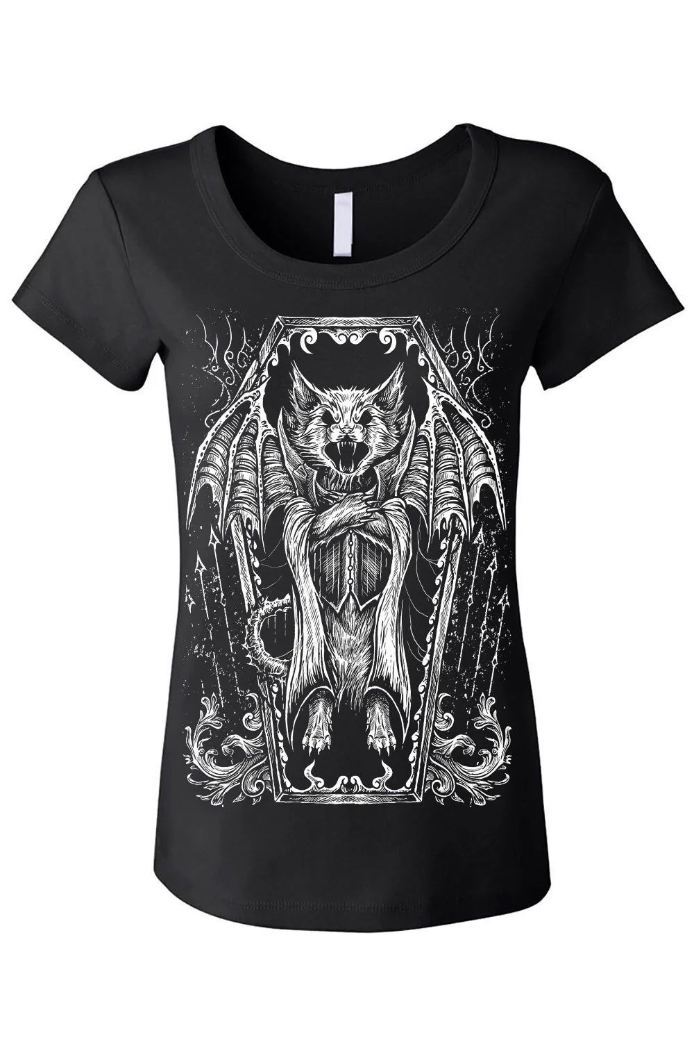 Vampire Kitty Women T-Shirt