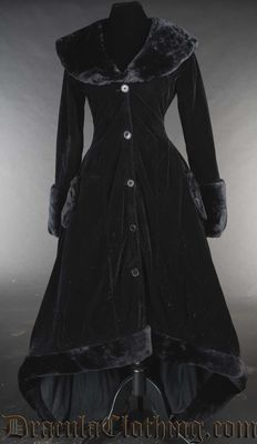 Velvet Pocket Coat