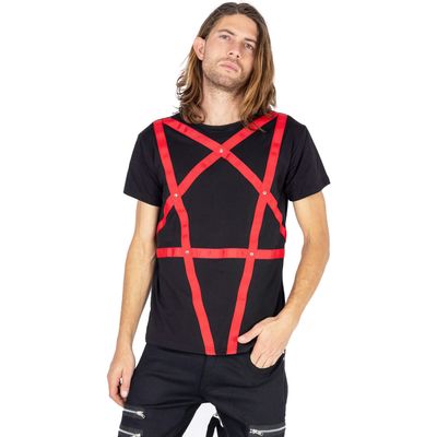 Knox T-Shirt [BLACK/RED]