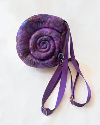 Sac À Dos Snail Shell Petit [MOU - MAUVE IRIDESCENT]