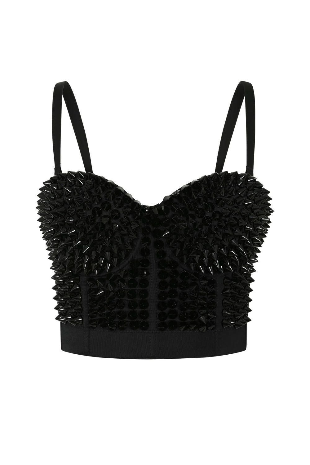 Bustier À Stud [TP10719] [NOIR]