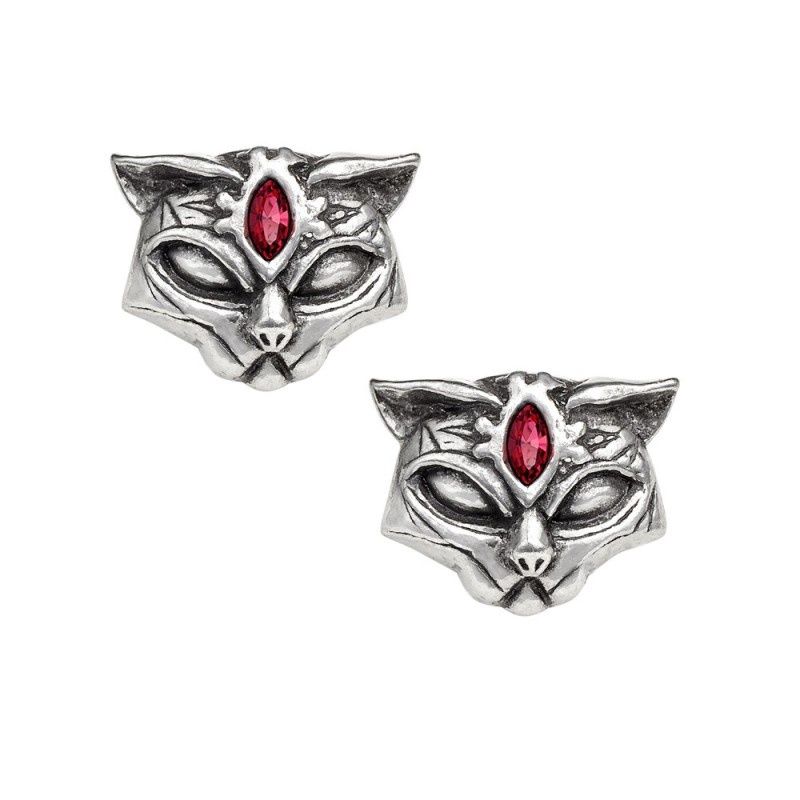 Boucles D&#39;Oreilles Sacred Cat [E406]