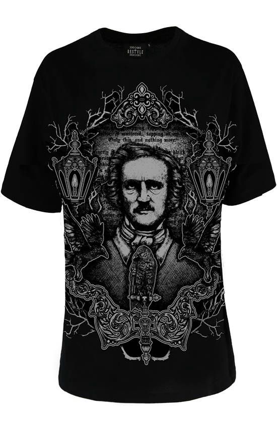 T-Shirt Edgar Poe Oversized