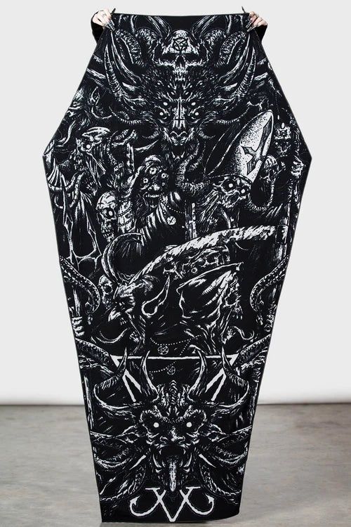 Heavy And Doomed Beach Towel