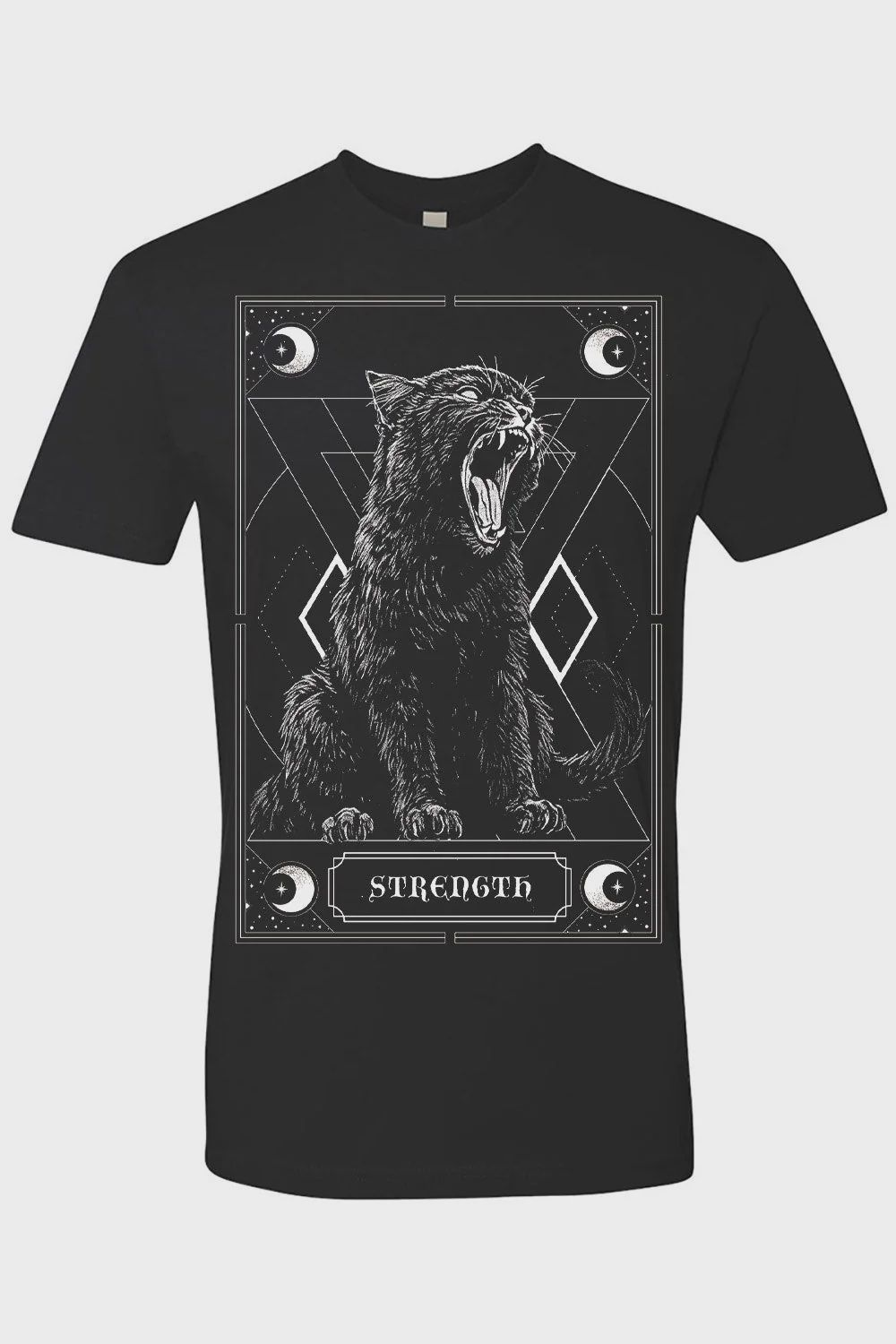 Strength Kitty Tarot Unisex T-Shirt