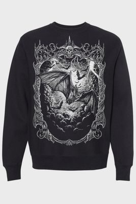 Night Flight Bat Unisex Sweater