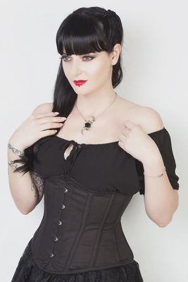 Millie Underbust Corset [VG-19674] [BLACK]