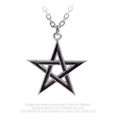 Black Star Necklace [P775]