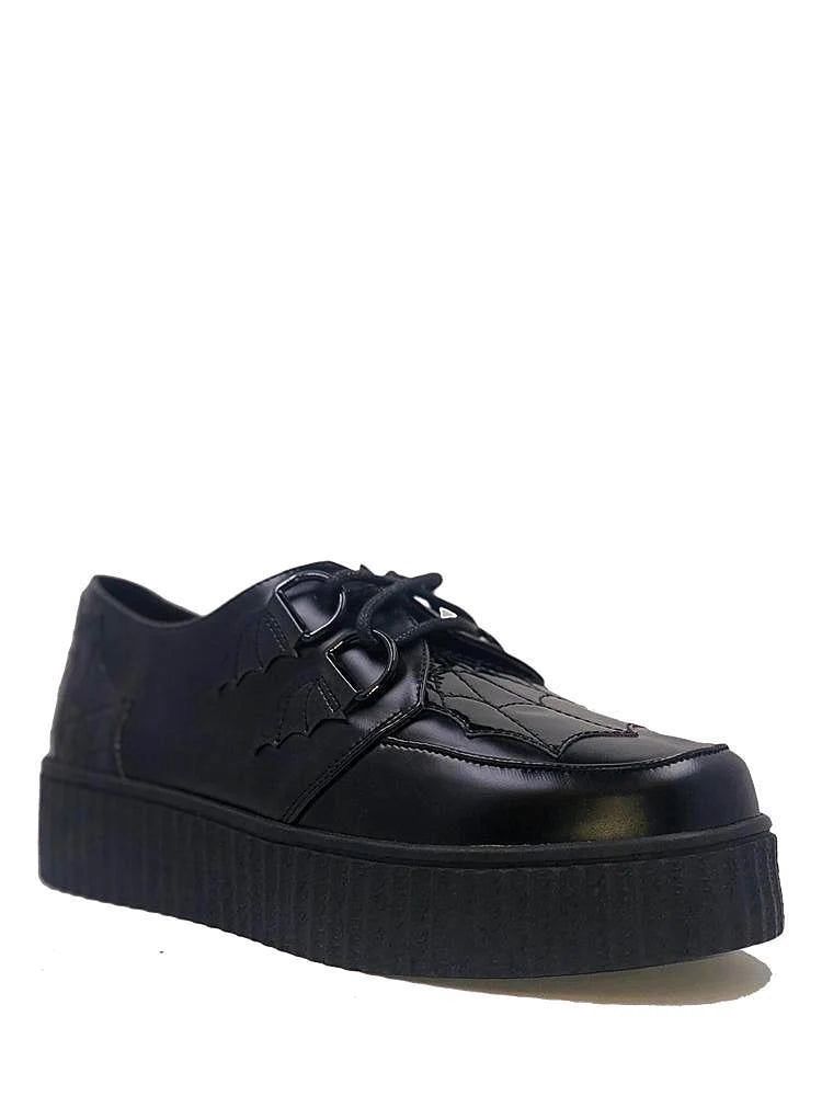 Creepers Krypt Web Shoes [BLACK]