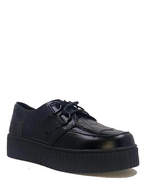 Creepers Krypt Web Shoes [BLACK]